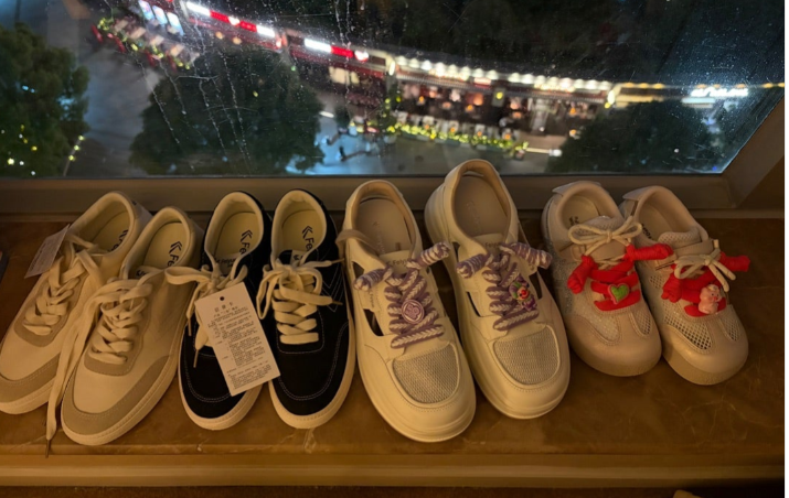 Feiyue スニーカー 月星环球港で購入