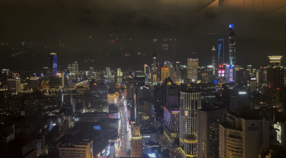 コンラッド上海 夜の外灘ビュー