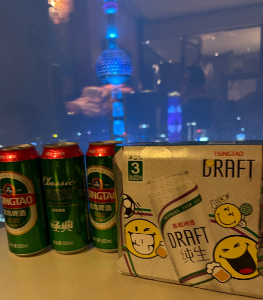 上海お土産青島ビール