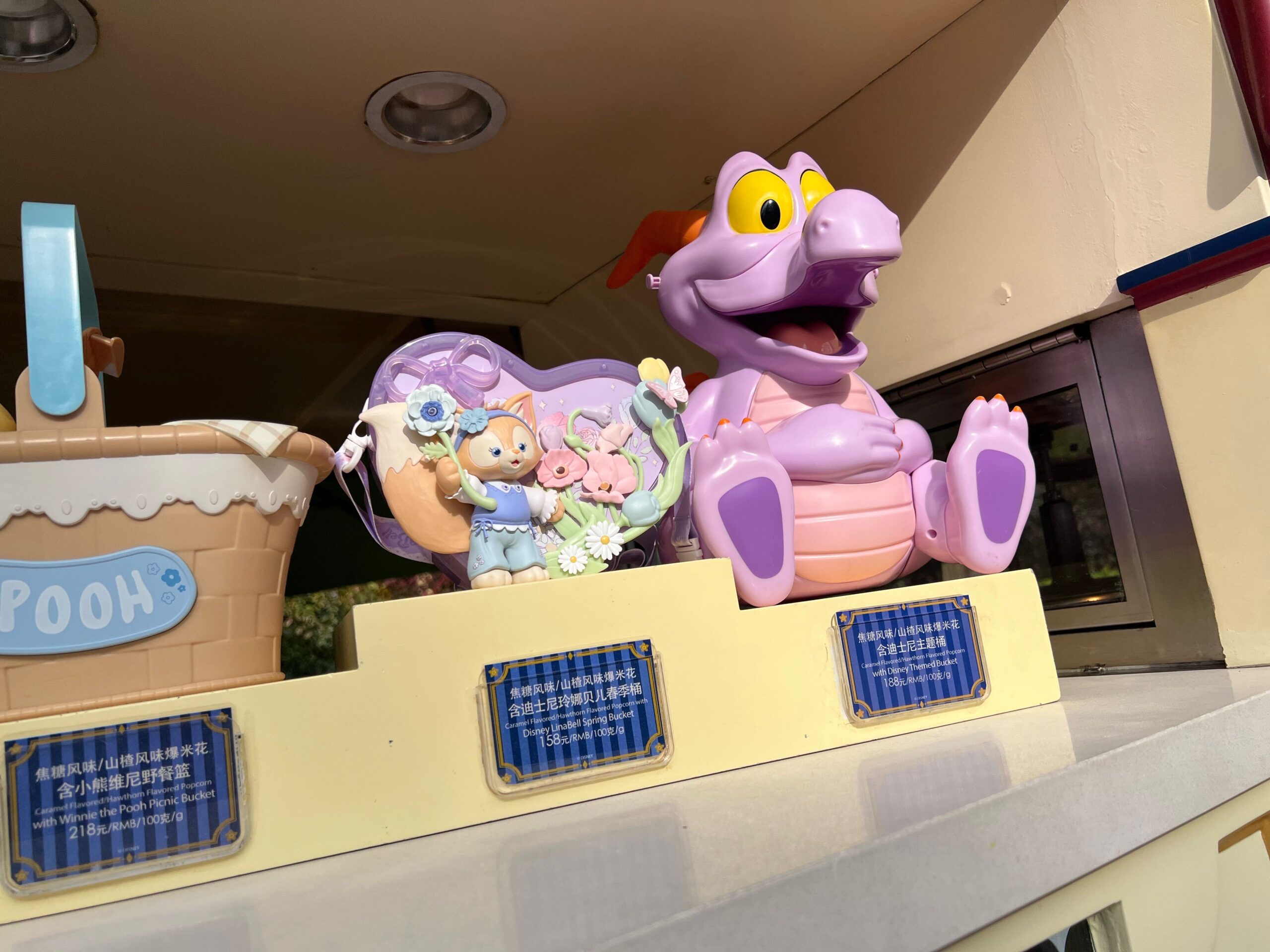 上海ディズニー リーナベル ポップコーンケース 山査子味