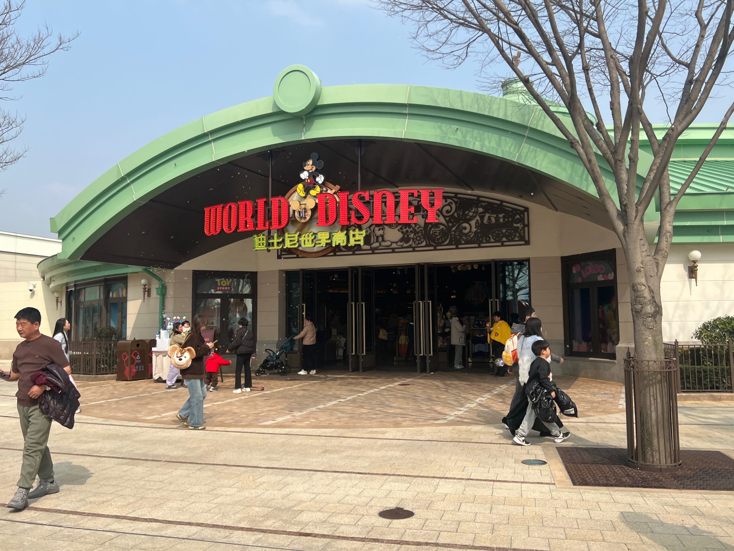 上海ディズニータウン World of Disney Store 外観