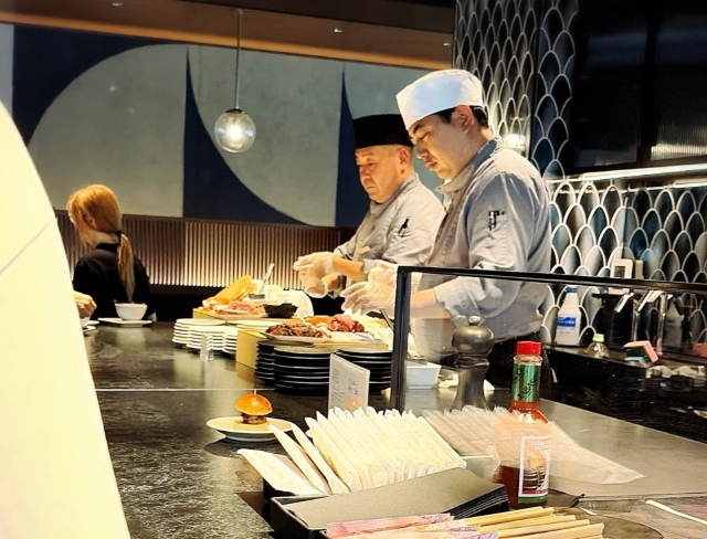 羽田空港 AMEXセンチュリオンラウンジ 食事