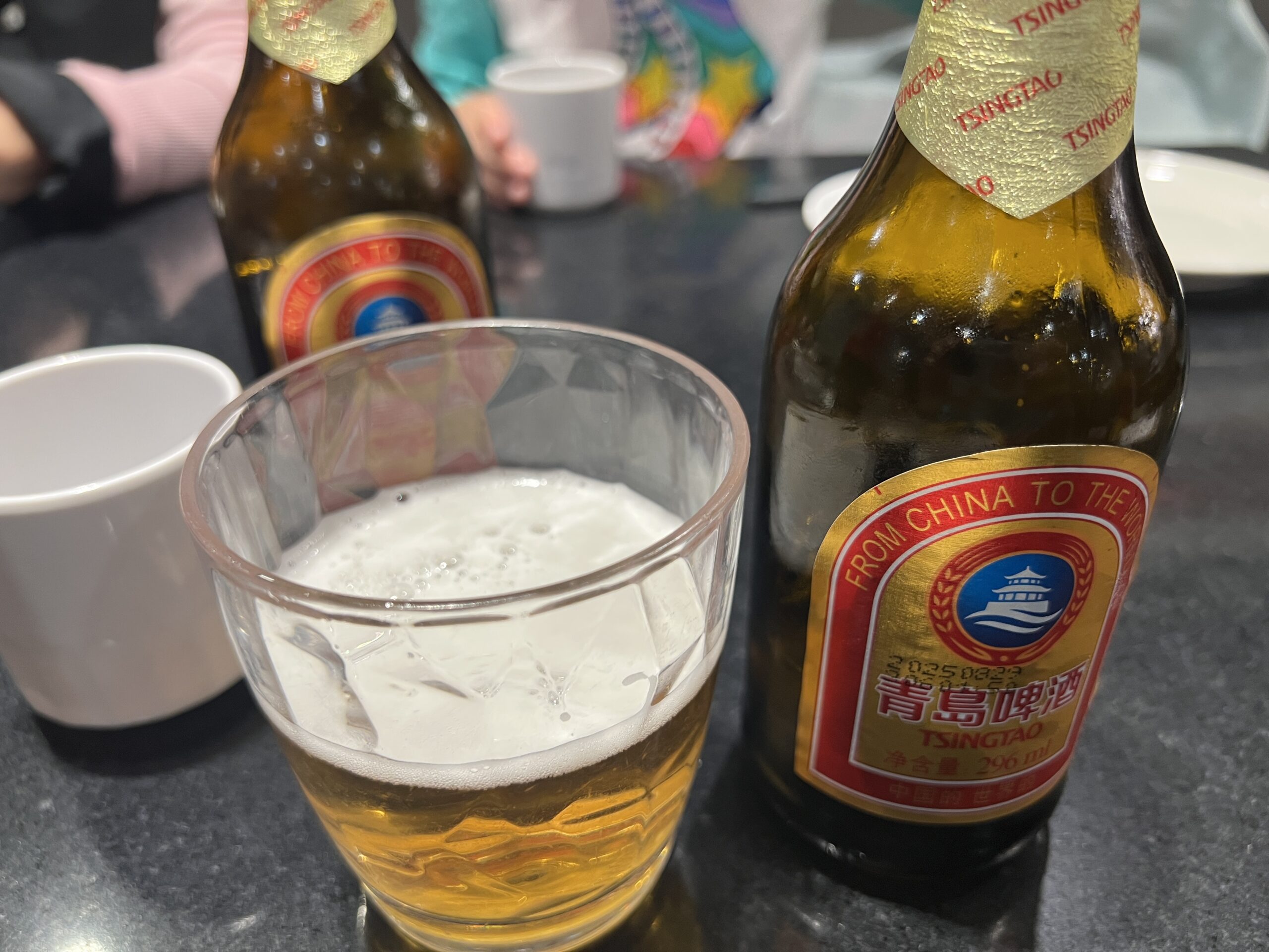 上海姥姥 ビール プラスチックグラス
