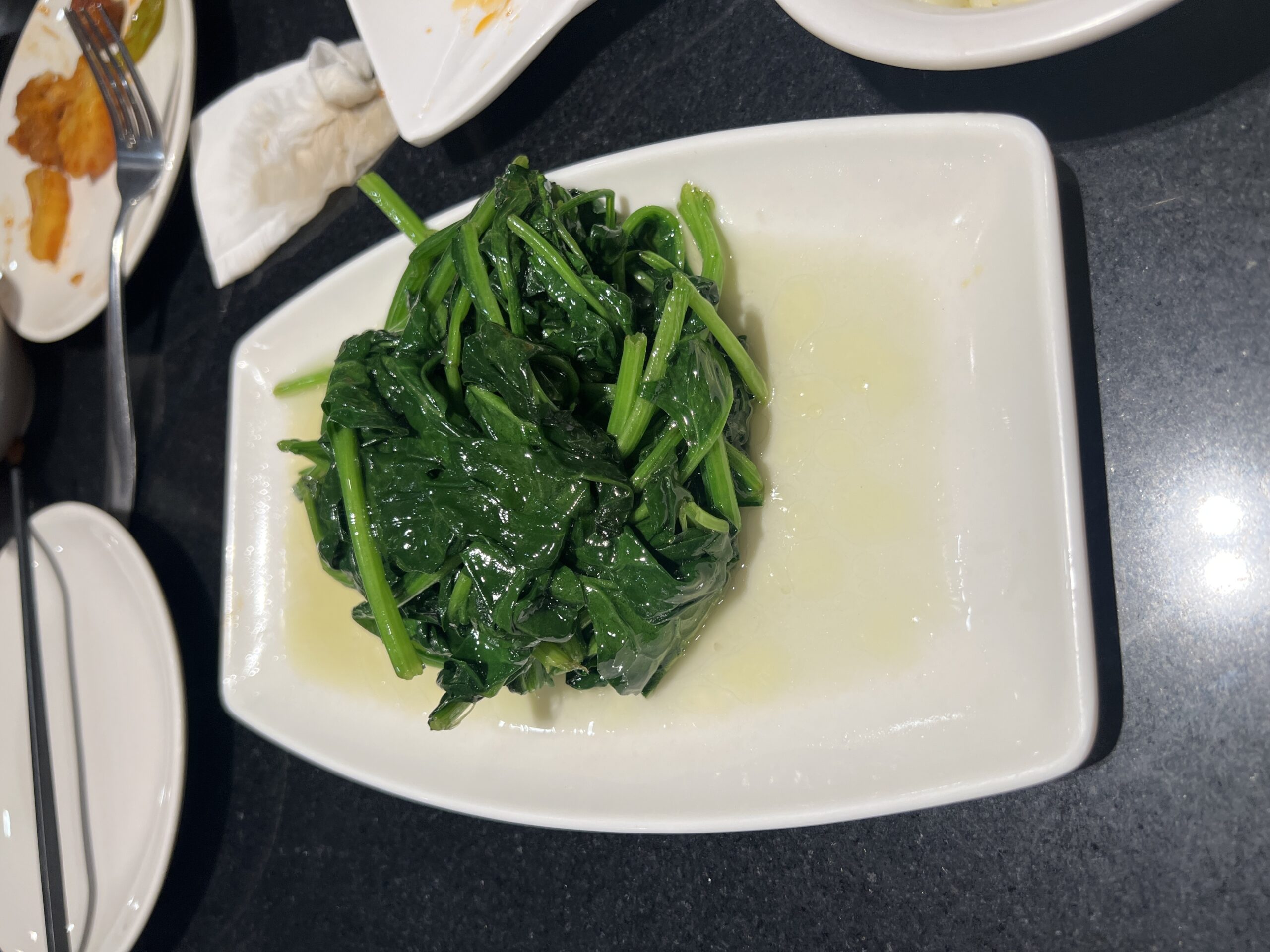 上海姥姥 青菜炒め