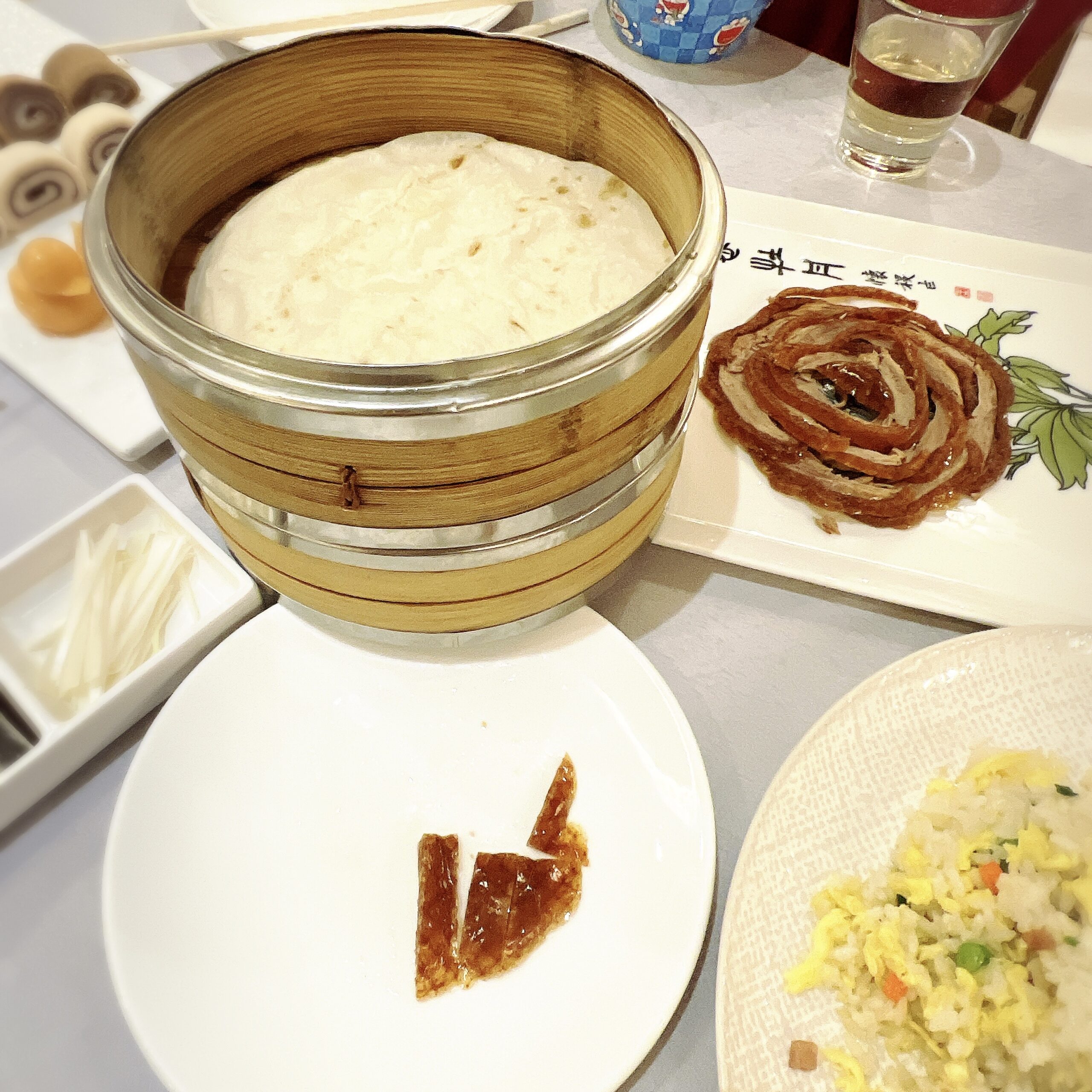 全聚徳 北京ダック 盛り付け 上海