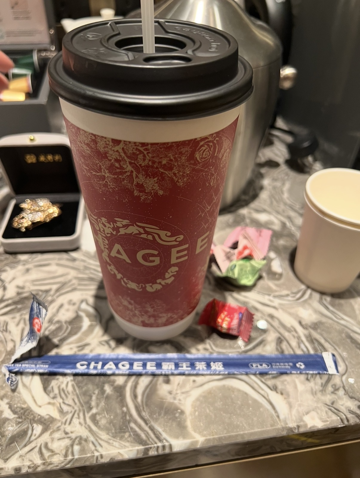 CHAGEE 金木犀ミルクティー 上海
