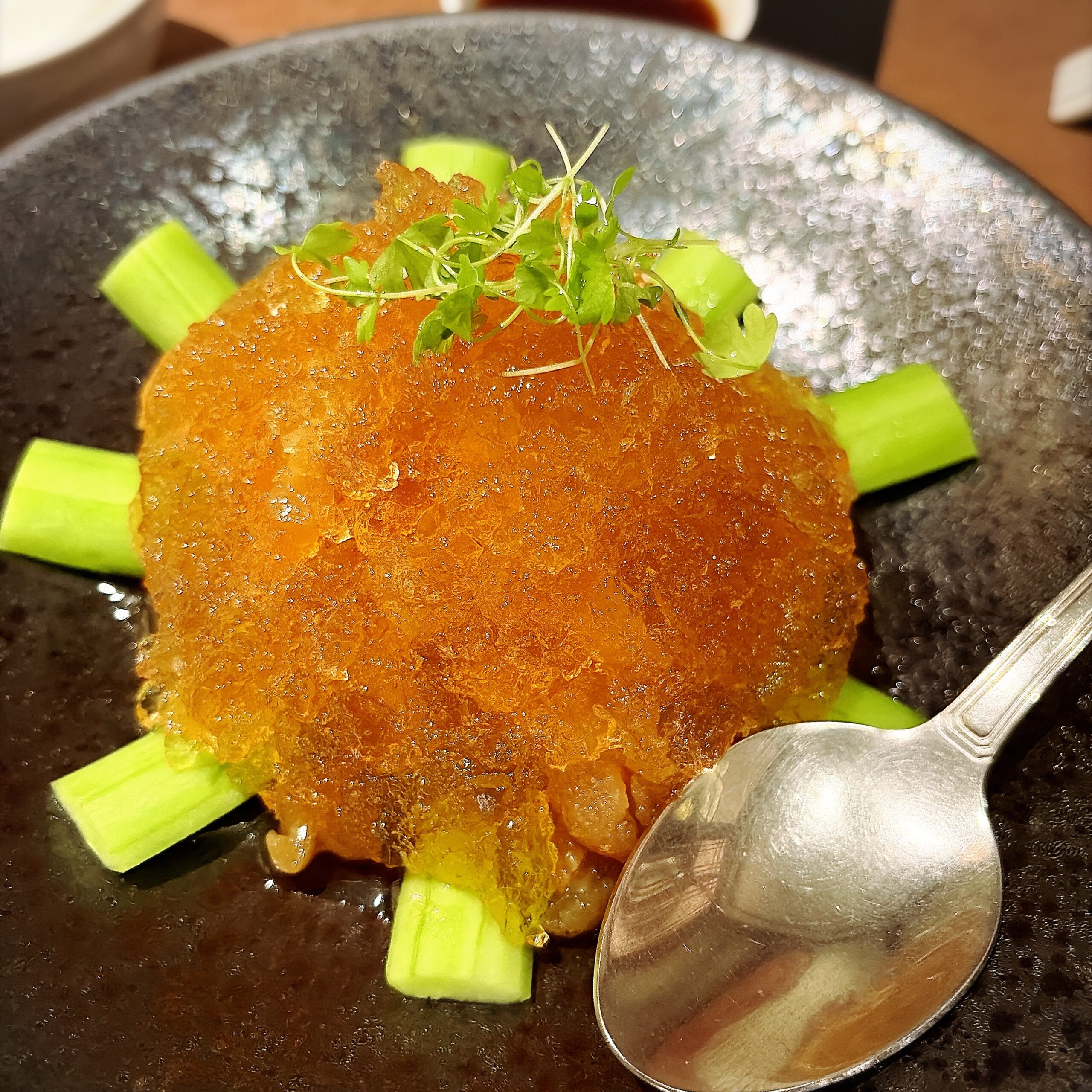 成隆行蟹王府 クラゲの冷製 上品な味