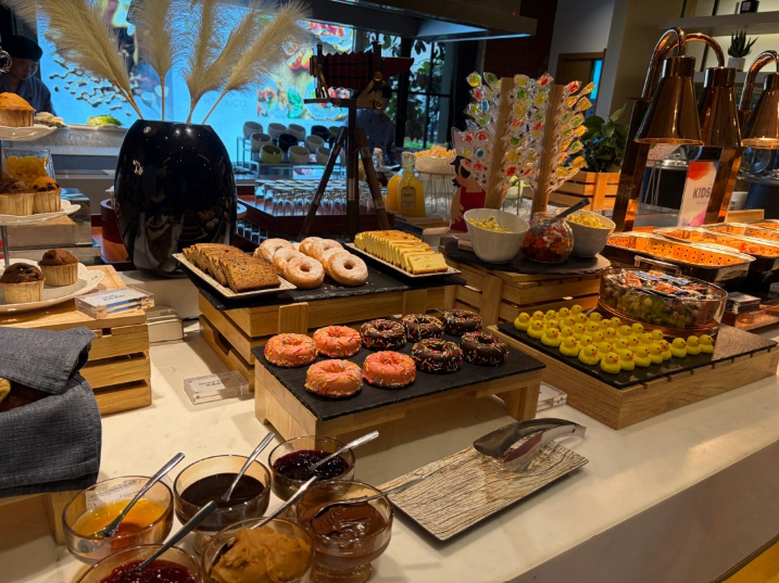 メリア上海パークサイド 朝食ビュッフェ